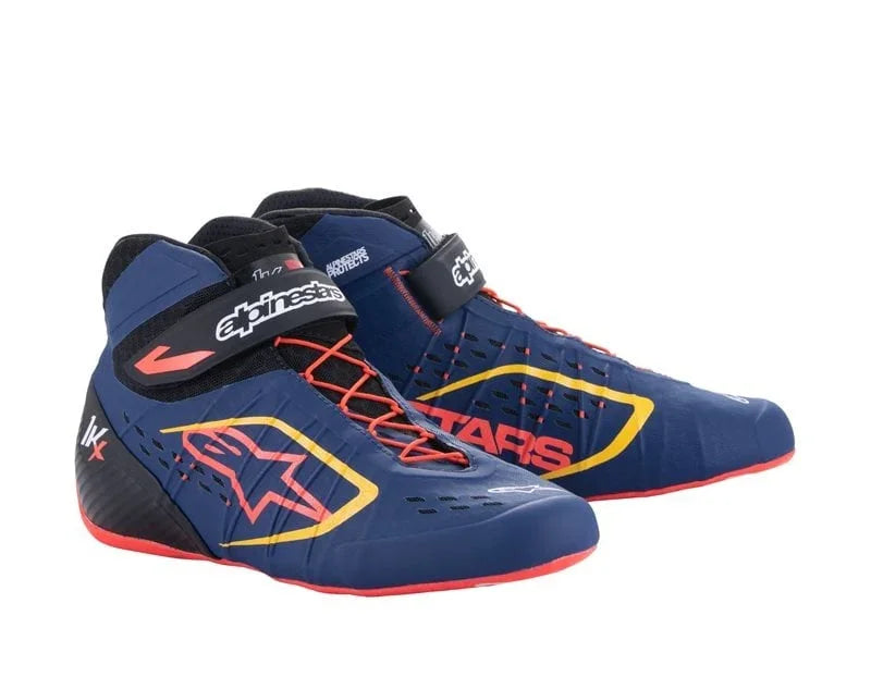 Alpinestars Tech-1 KX V2 ultramarine blauw/rood - KartKings