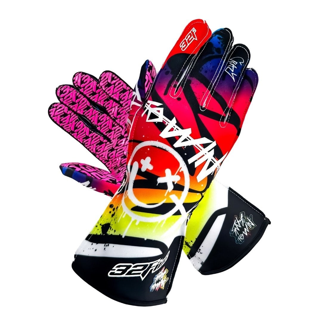 32Five handschoenen Smile To Win rainbow