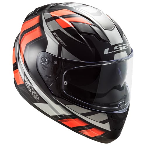 LS2 FF320 Loop noir/orange fluo
