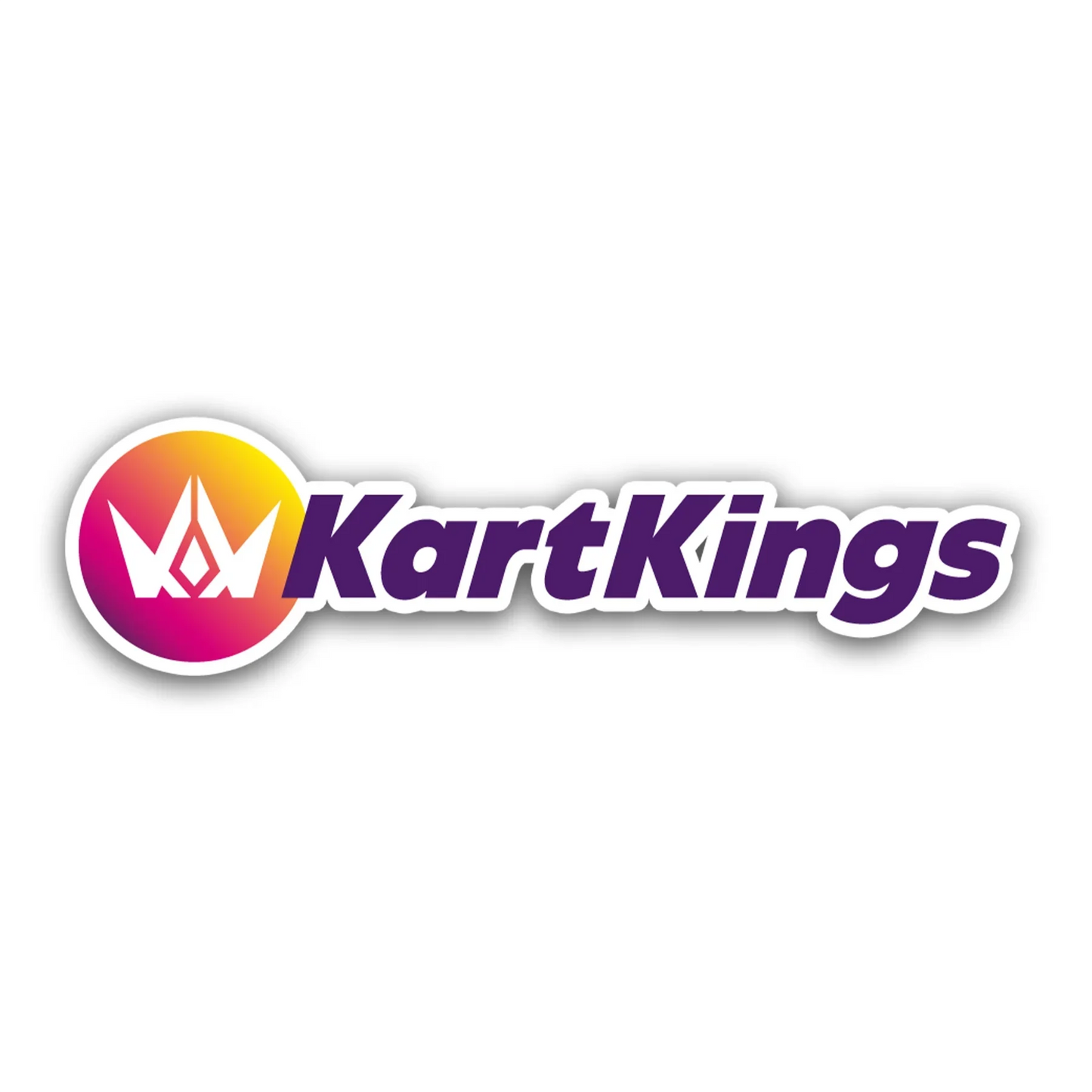 KartKings sticker uitgesneden - KartKings