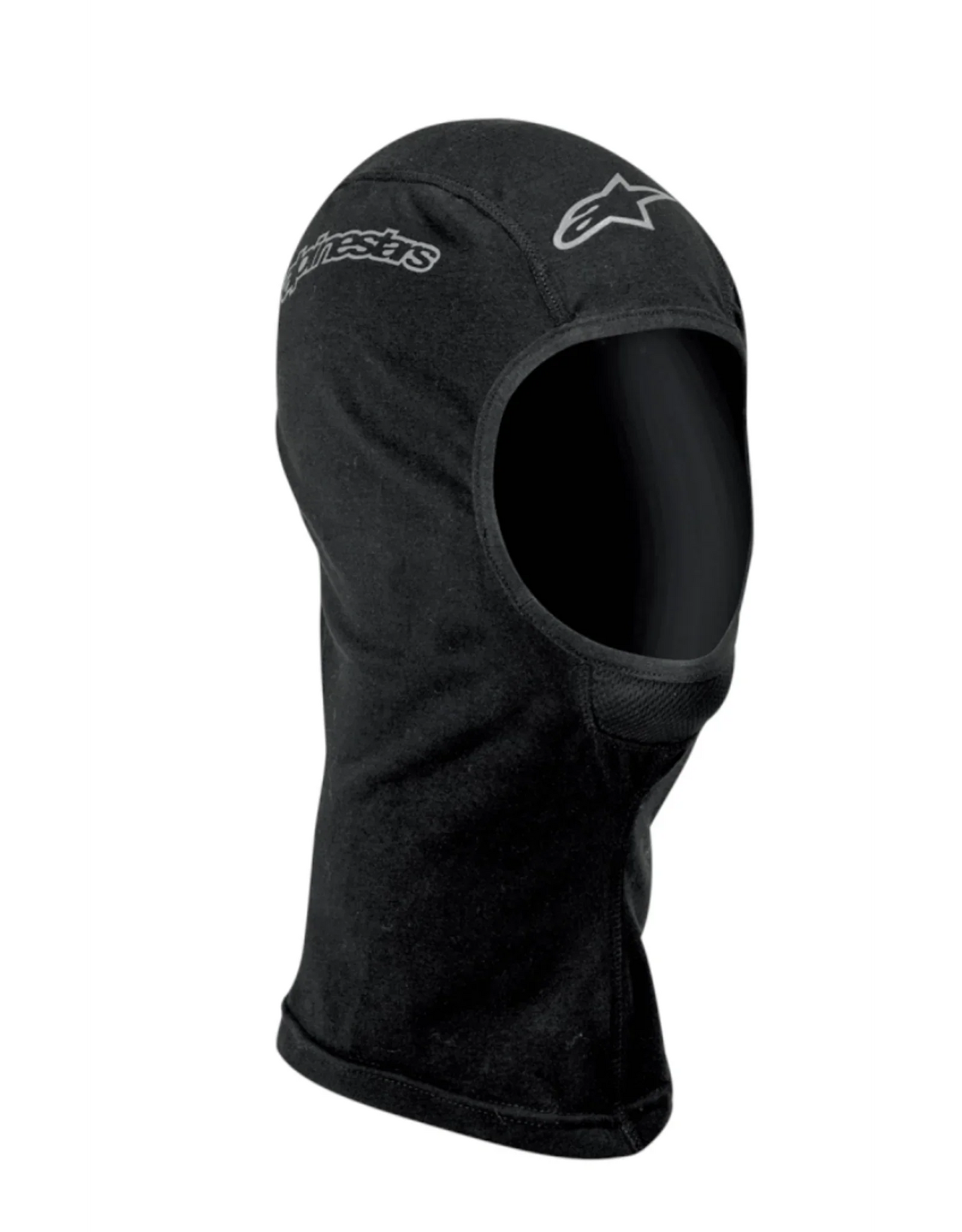 Alpinestars open face balaclava zwart - KartKings