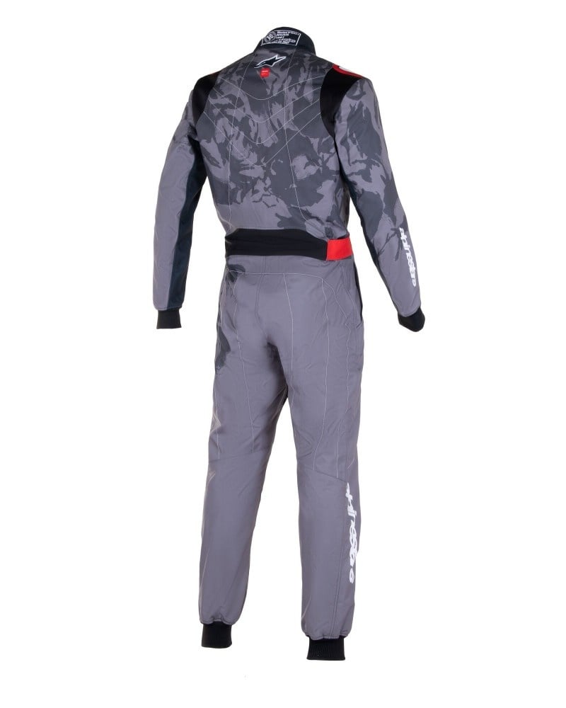 Alpinestars KMX-9 V3 Graphic 5 Gris foncé/Noir