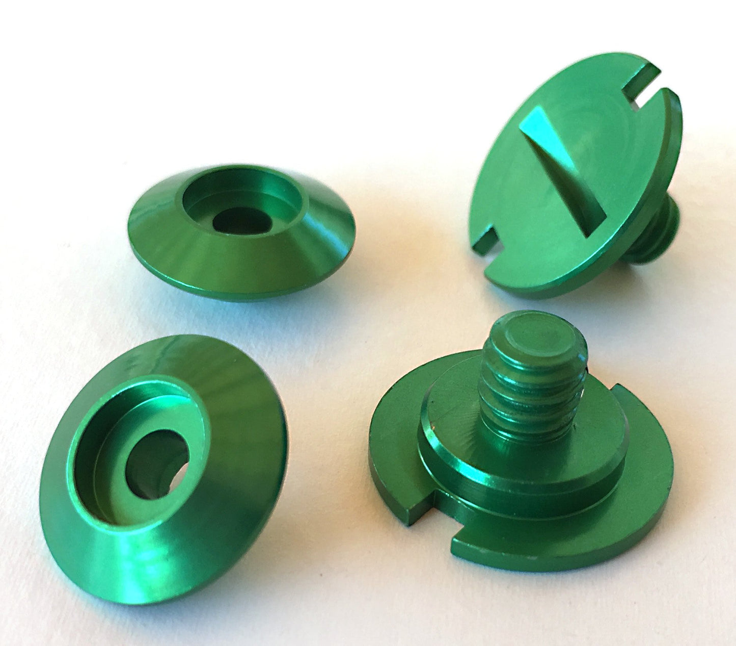 Jeu de vis Zamp vertes pour bouclier Z-20