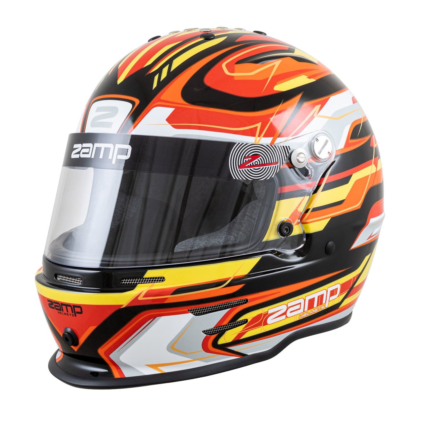 Zamp RZ-42Y Noir/Rouge/Orange