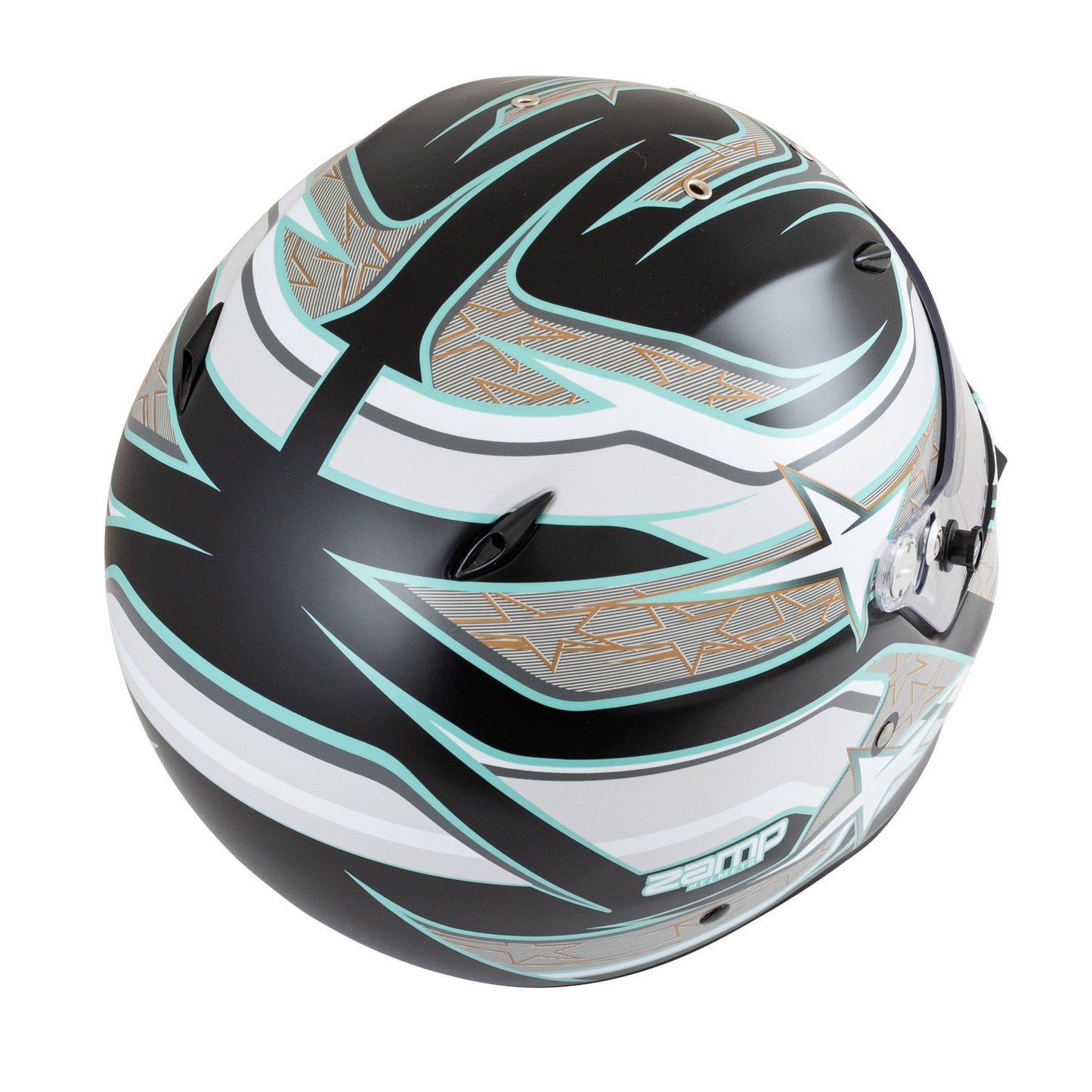 Zamp ZR-72 Noir mat/gris/bleu (FIA-8859/SNEL 2020)