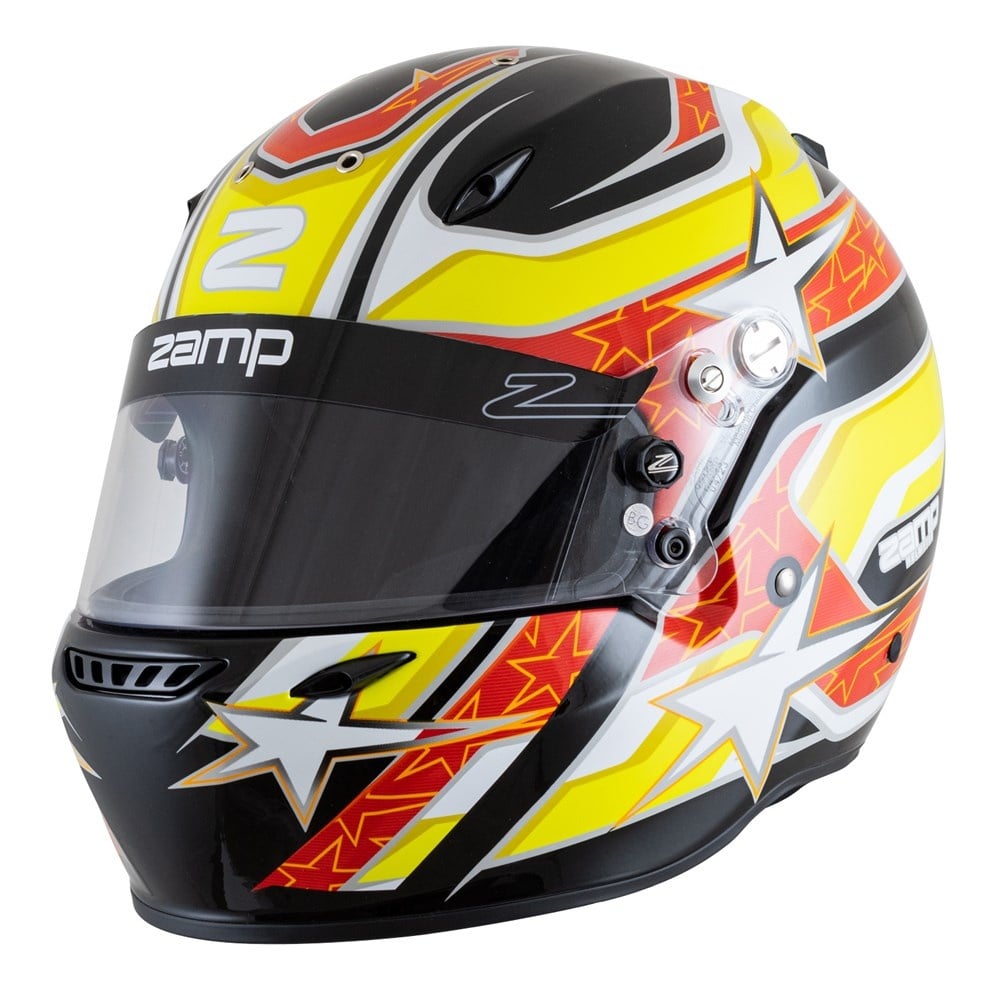 Zamp ZR-72 Noir/Rouge/Orange (FIA-8859 / SNEL 2020)