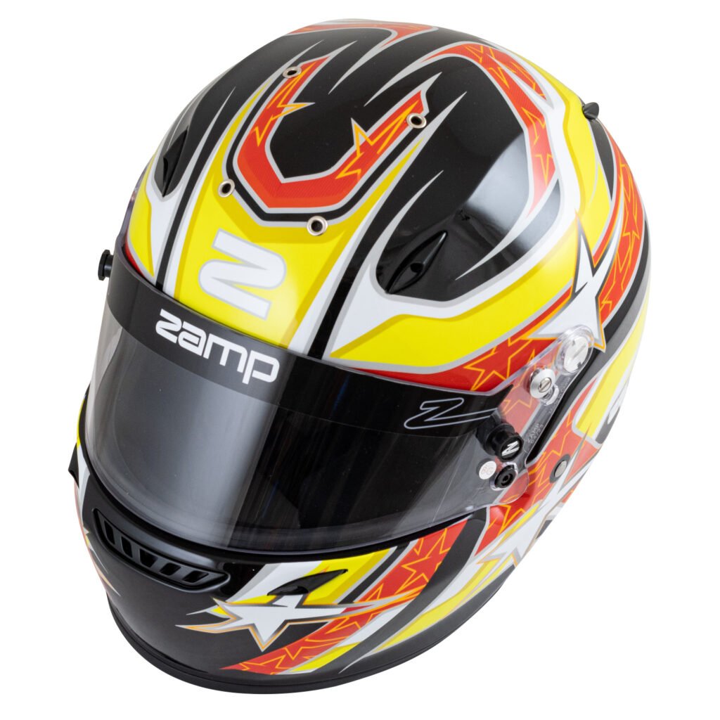 Zamp ZR-72 Noir/Rouge/Orange (FIA-8859 / SNEL 2020)