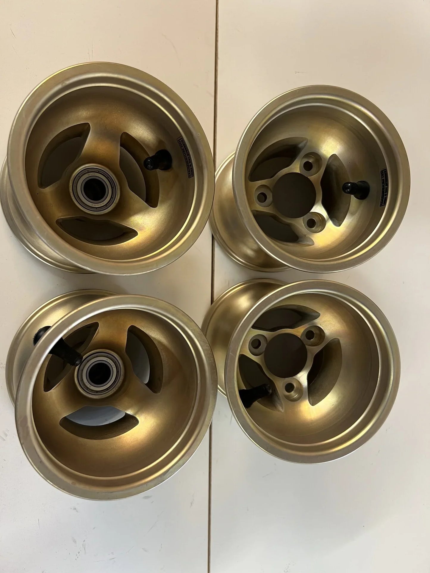 Croc Promotion 115-140mm magnesium velgen set - KartKings