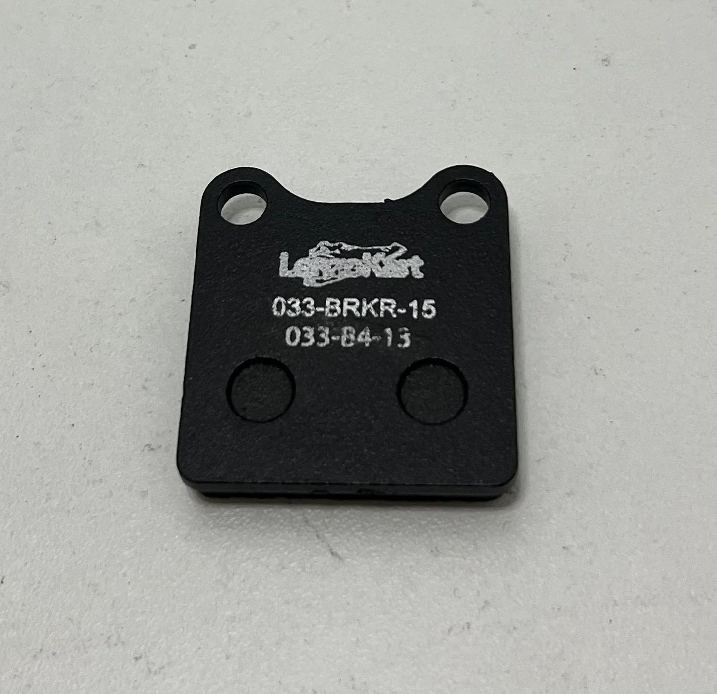 Plaquettes de frein arrière LenzoKart mini / avant KZ, noires dures LKF13