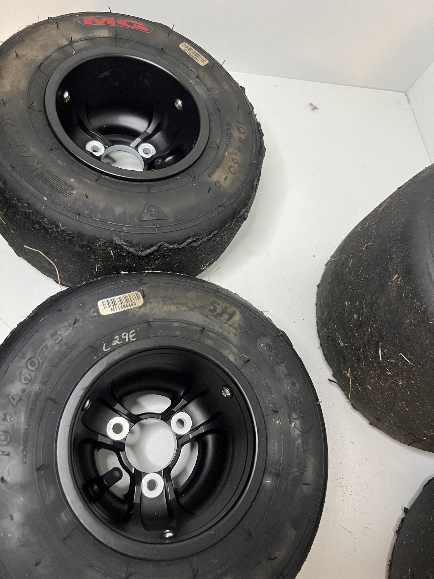 Gebruikt MG SH slicks banden met Nieuwe Magnesium velgen velgen 130-212MM