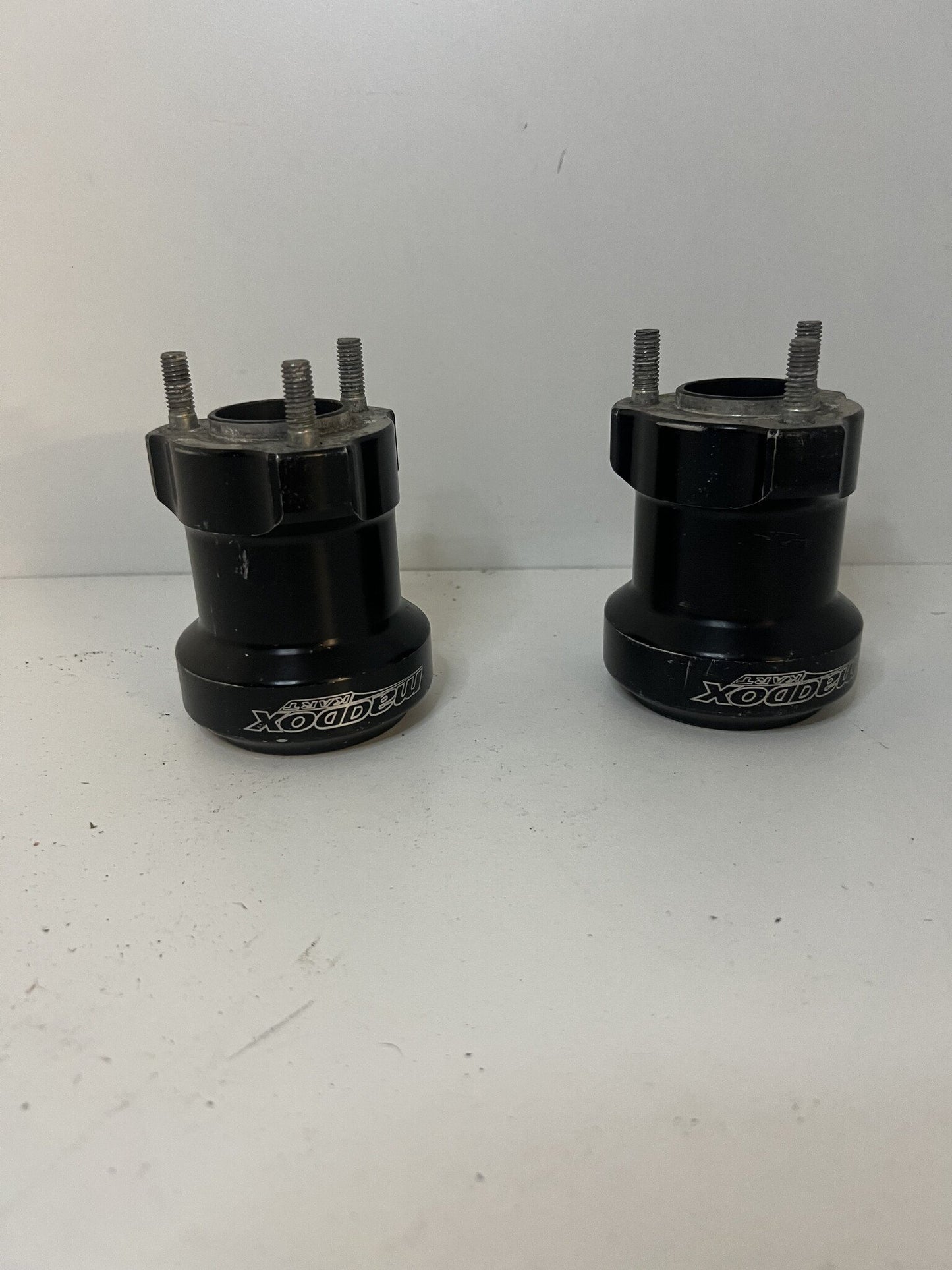 Gebruikt set Maddox Kart aluminium achter wiel naven 50X90MM
