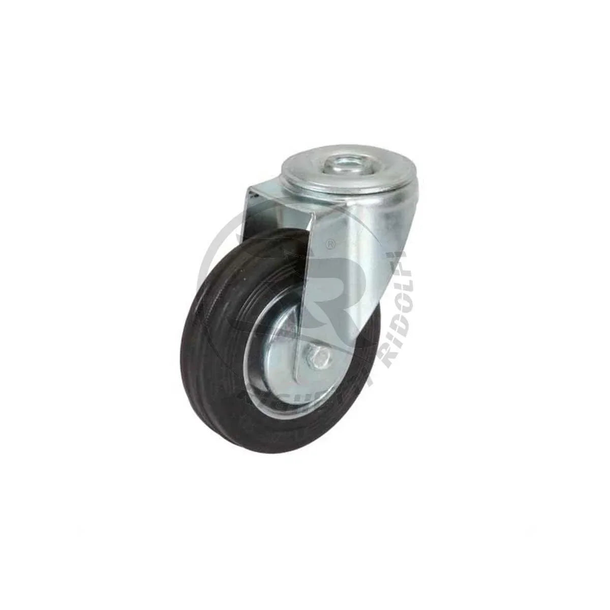 RR rubber wiel compleet voor kartbok 100 mm - KartKings