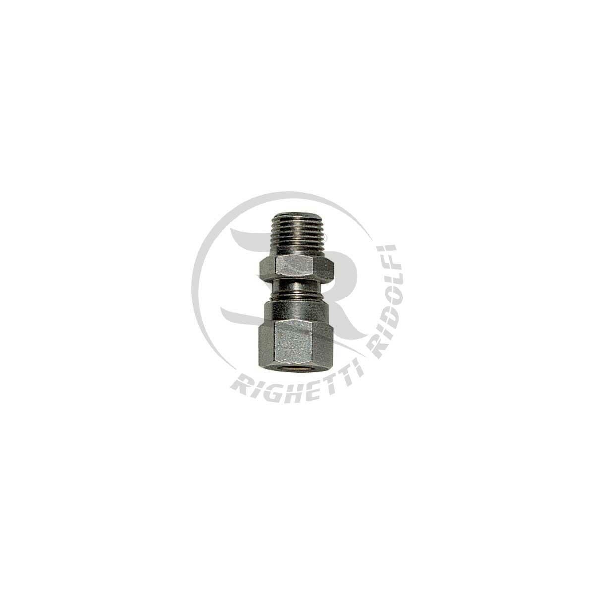 Raccord de flexible de frein droit RR 1/8-6/4MM
