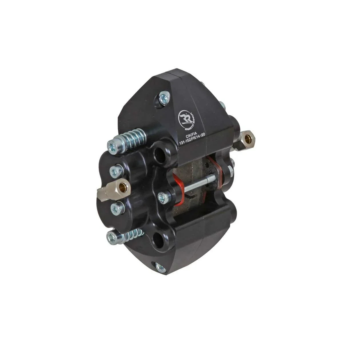 RR achter remklauw zwart 4-zuigers - KartKings