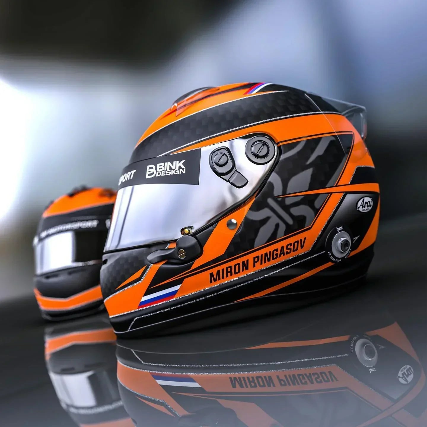 Maatwerk/custom helm laten ontwerpen - KartKings