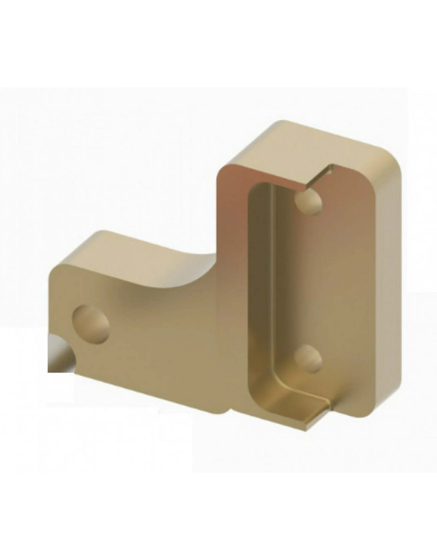 OTK aluminium beugel voor M10 kettingspanner OK/KF