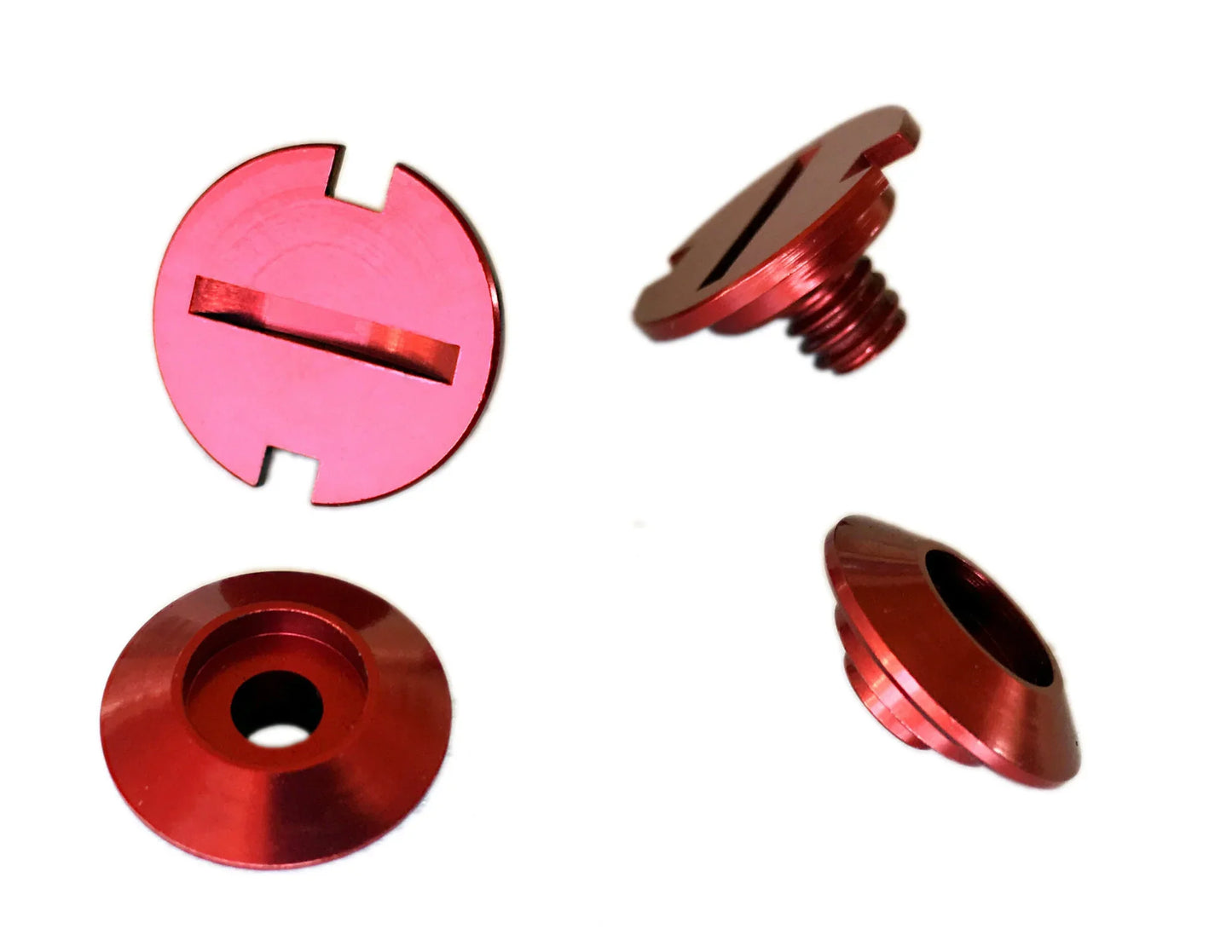 Zamp schroevenset rood Z-20 shield - KartKings