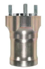 LenzoKart magnesium voorwielnaaf 25x76mm - KartKings