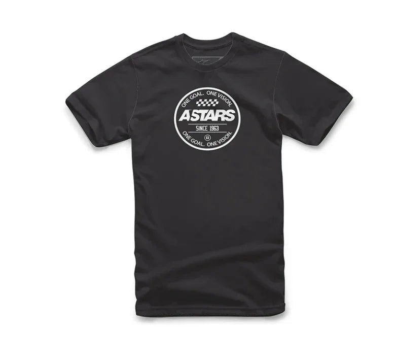 Alpinestars Circle Track t-shirt zwart/wit - KartKings
