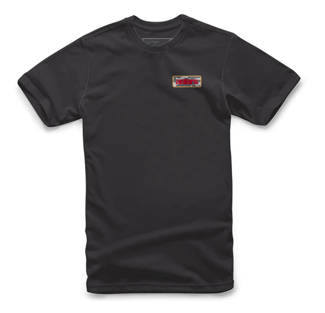 T-shirt Salutation Alpinestars noir