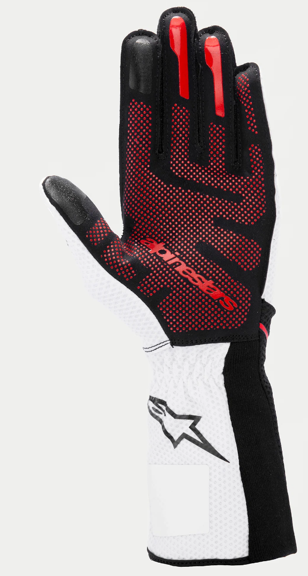 Alpinestars Tech 1-KX V4 Noir/Rouge/Blanc (FIA KARTING)