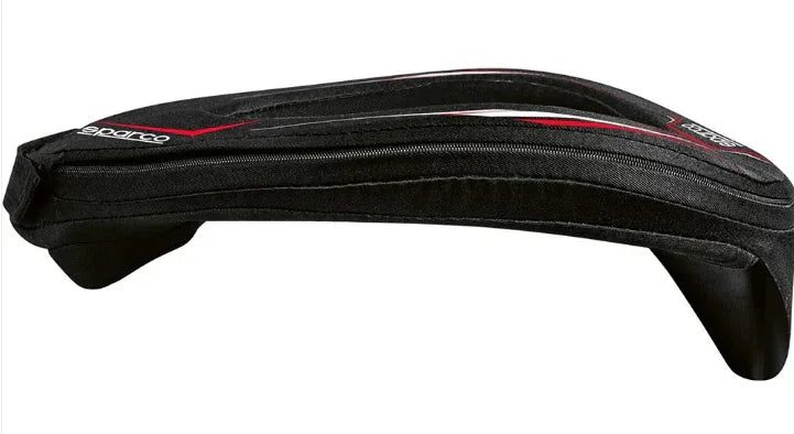 Sparco neck beschermer K-ring kids zwart/rood - KartKings