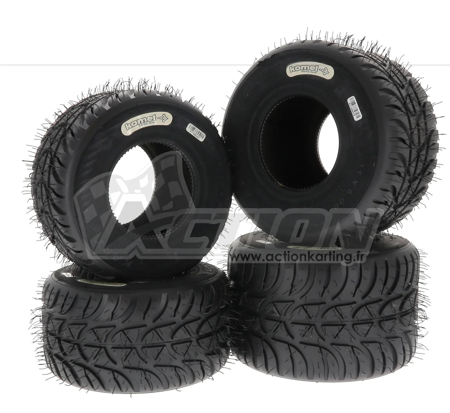 Komet K3W set 4.50-6.00 regenbanden - KartKings
