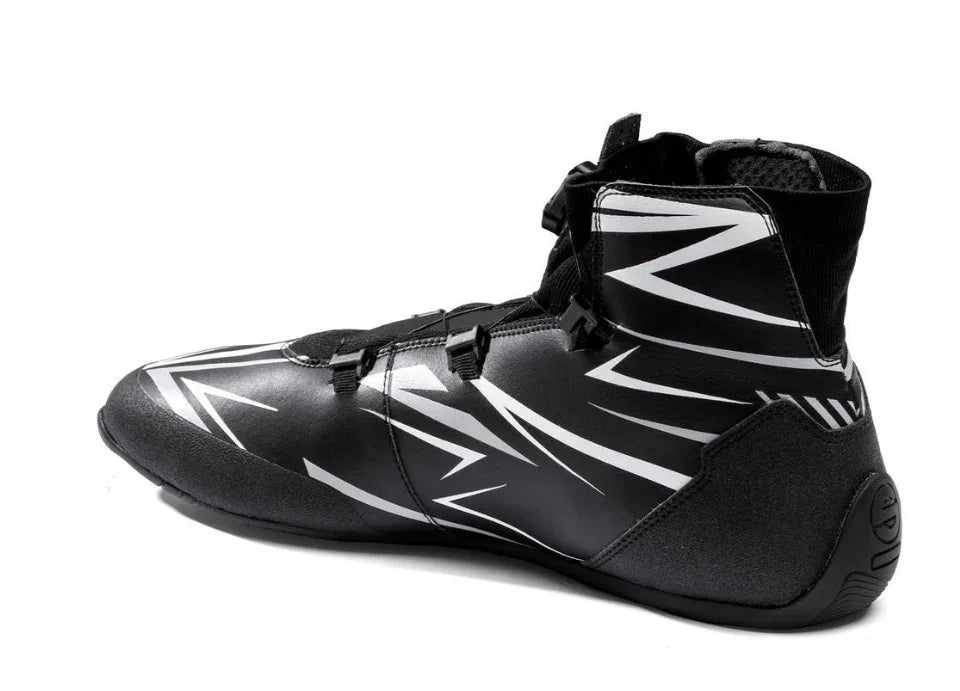 Sparco K-rapid FIA 8877-2022 met snelsluiting zwart/wit - KartKings