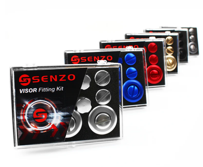 Jeu de vis Senzo colorées Arai SK-6 / GP-6