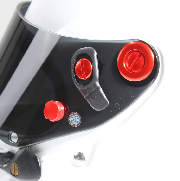 Jeu de vis Senzo colorées Arai SK-6 / GP-6