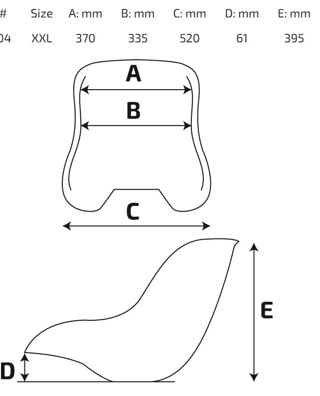 HQ huurkart stoel XXL - KartKings