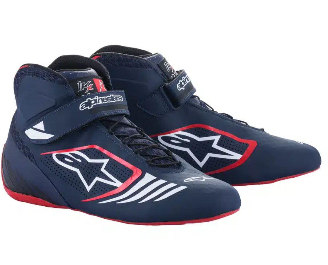 Alpinestars Tech-1 KX Donker blauw / Rood