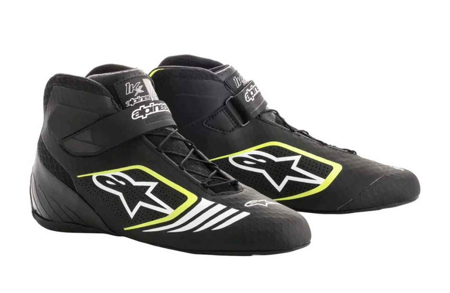 Alpinestars Tech-1 KX zwart / fluo geel - KartKings