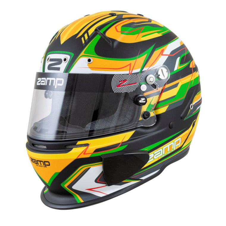 Interrupteur Zamp RZ-70E noir/vert/jaune (FIA-8859/SNEL 2020)