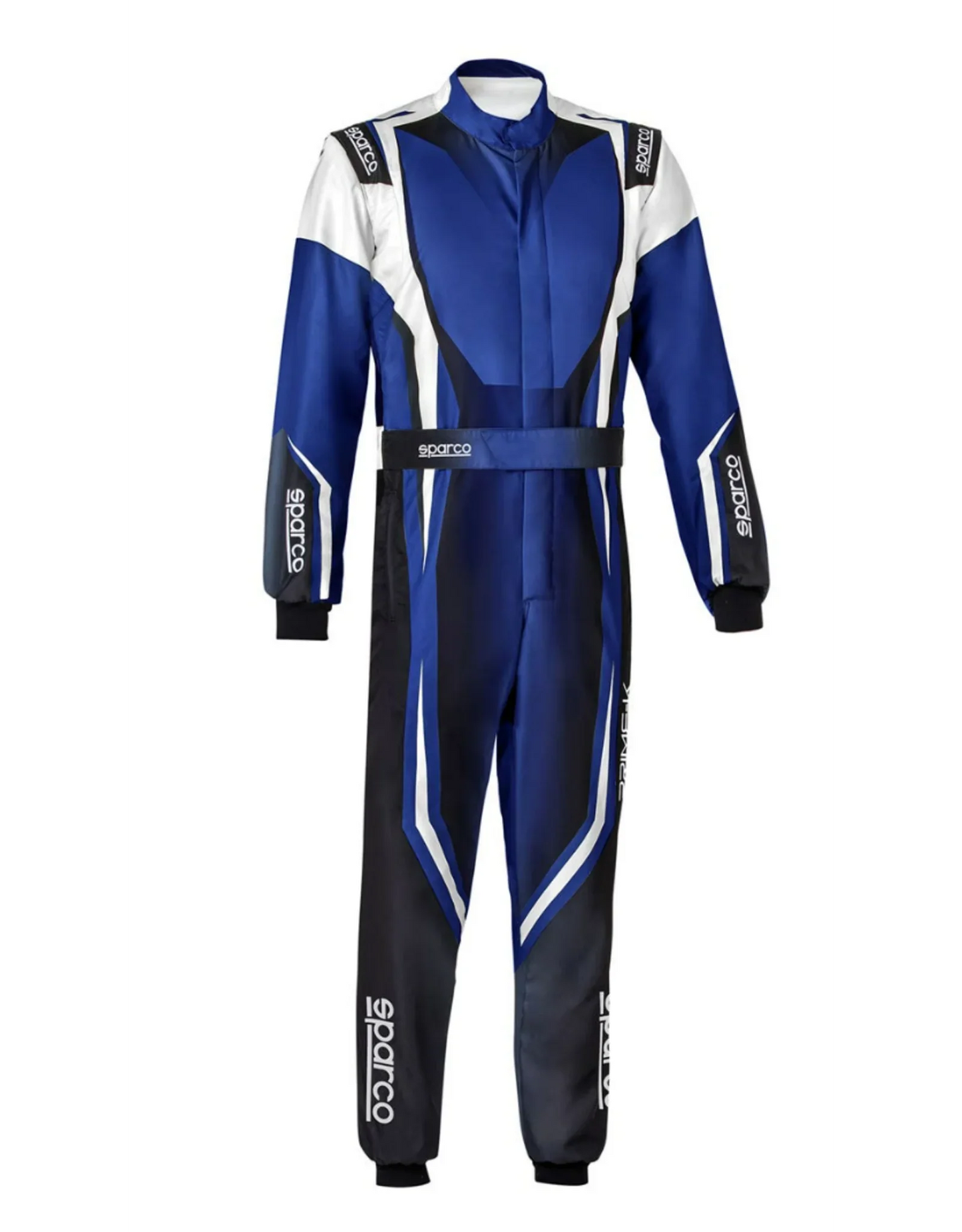 Sparco Prime K Advanced FIA 8877-2022-Bleu électrique / Jaune fluo / Noir