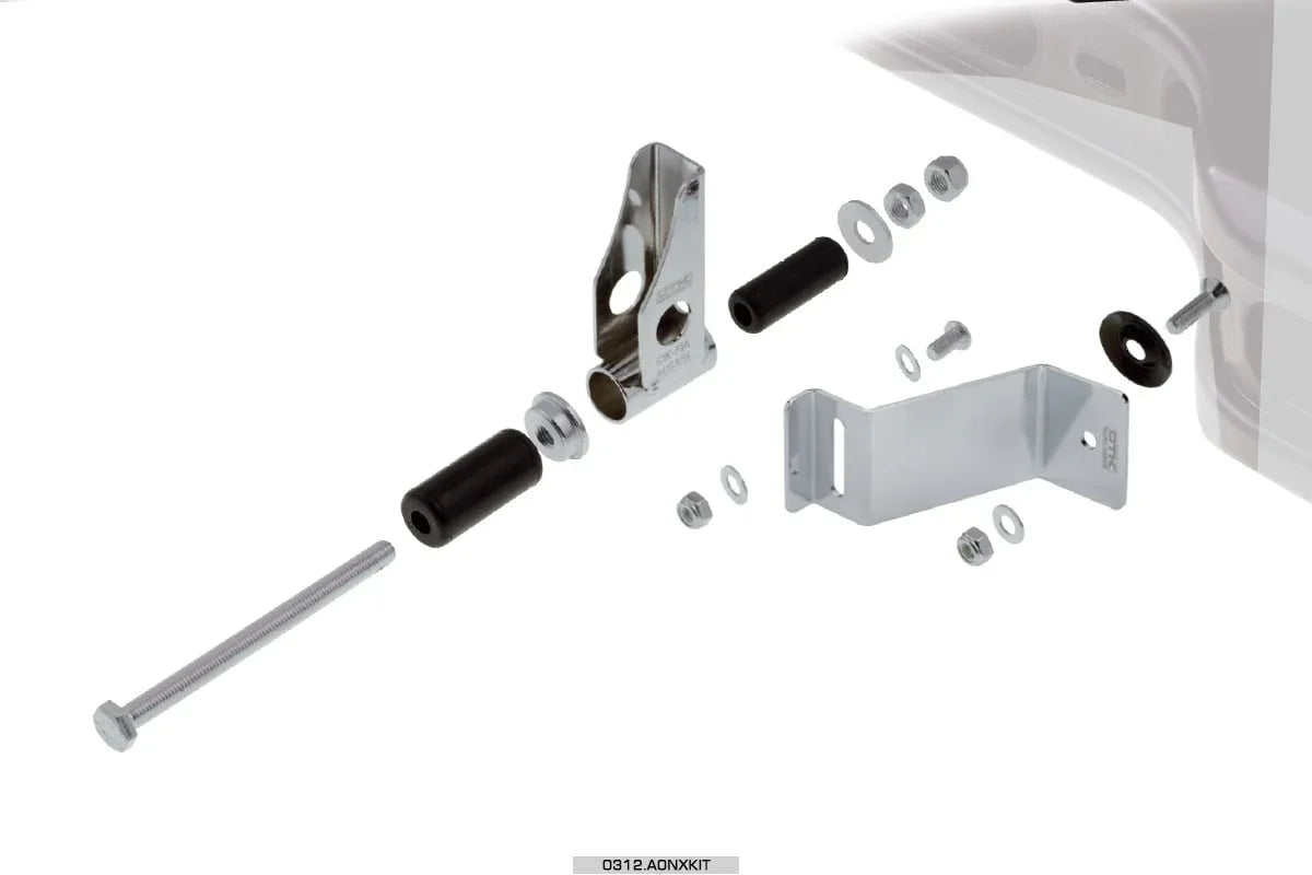 OTK achterbumper bevestiging kit 28mm rookie CIK - KartKings