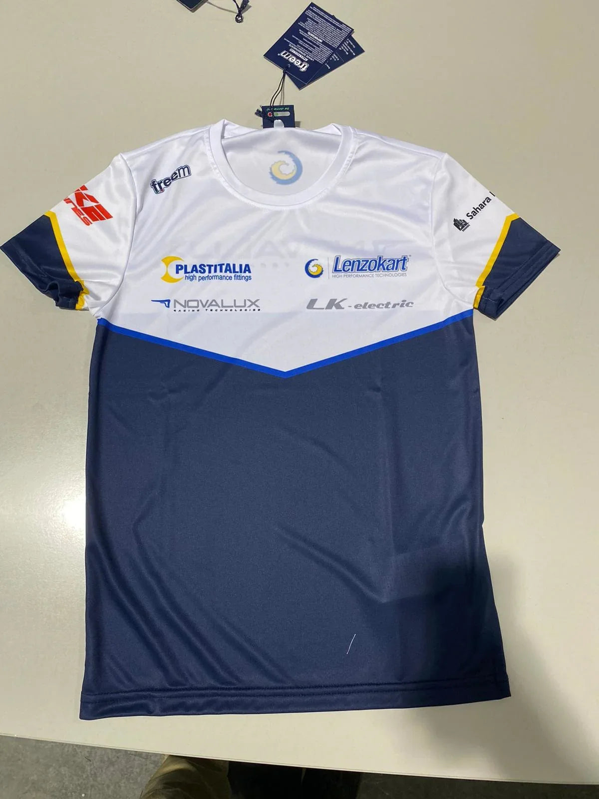 LenzoKart Freem t-shirt blauw - KartKings