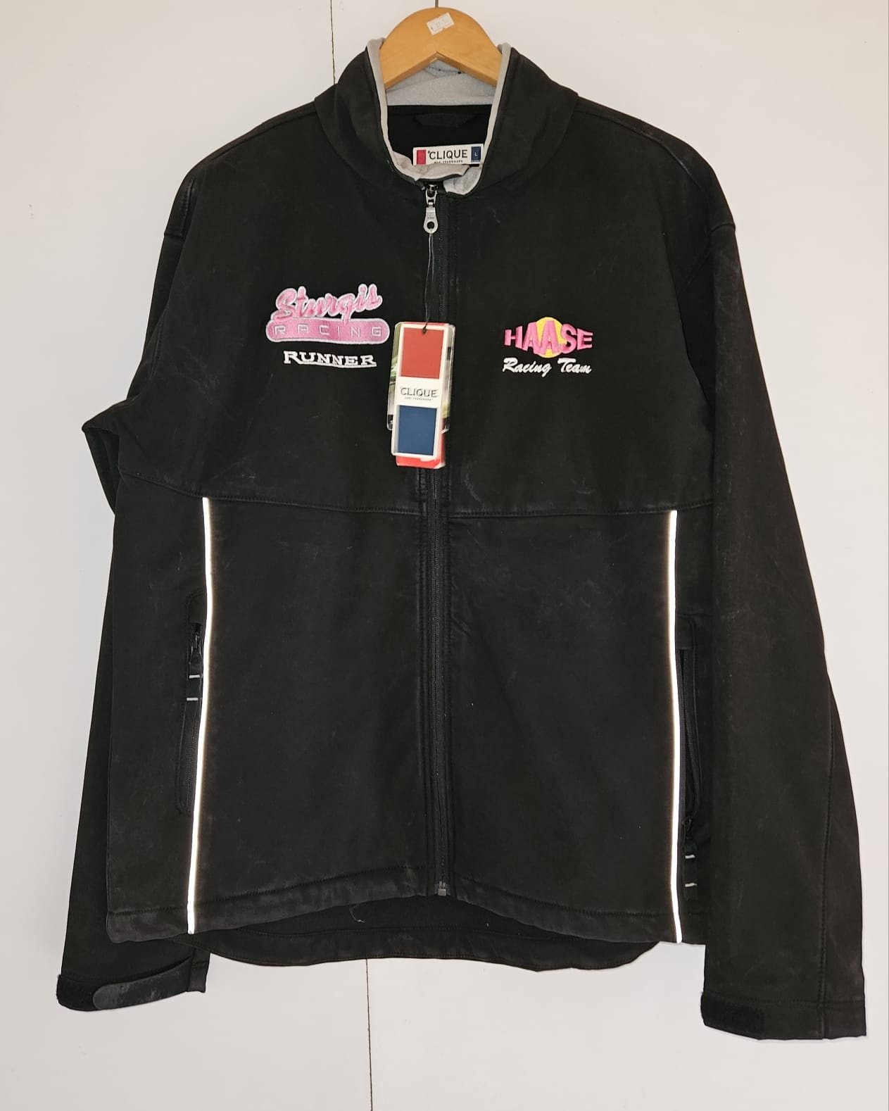 Veste de karting Haase avec logo supplémentaire