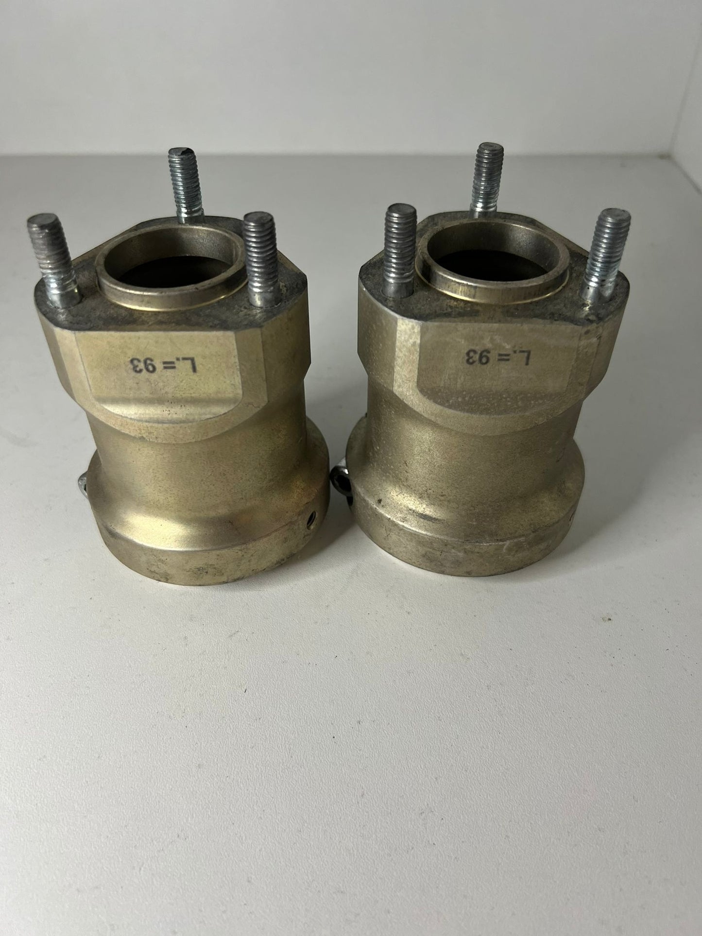 Jeu de moyeux de roue en magnésium TopKart d'occasion 50 x 93 mm
