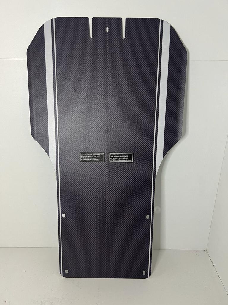 Croc Promotion Bodemplaat + Sticker MC01 Chassis OK/OKJ/KZ/DD2 - KartKings