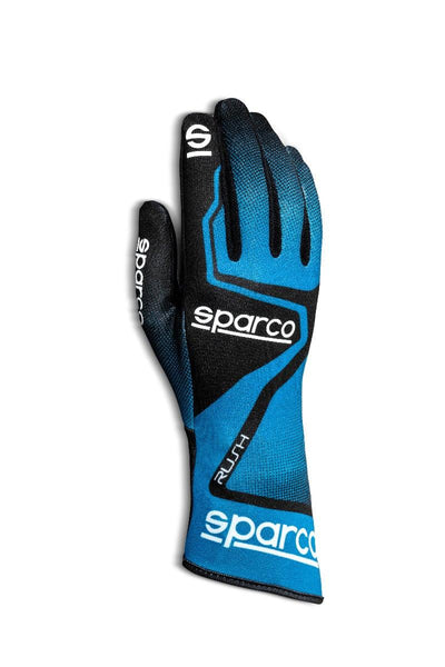 Sparco Rush kart handschoenen licht blauw - KartKings