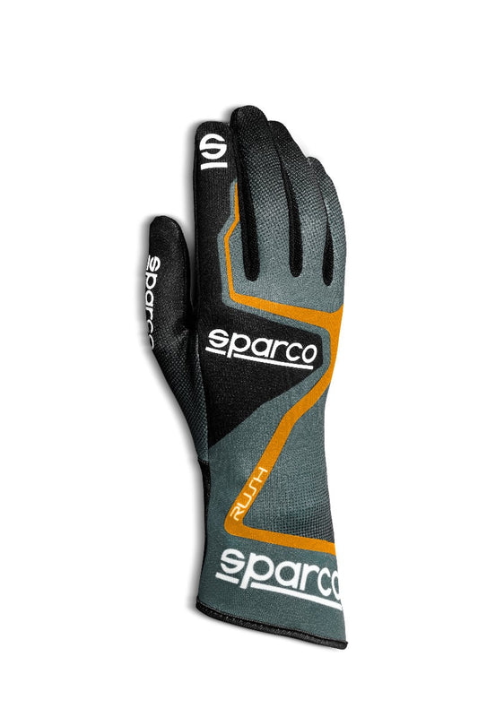 Sparco Rush kart handschoenen grijs/oranje