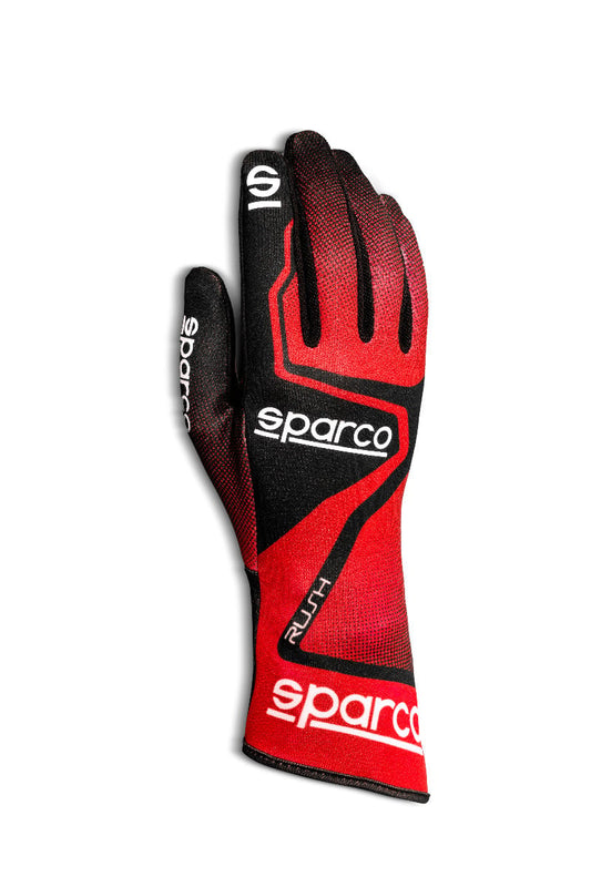 Sparco Rush kart handschoenen rood/zwart