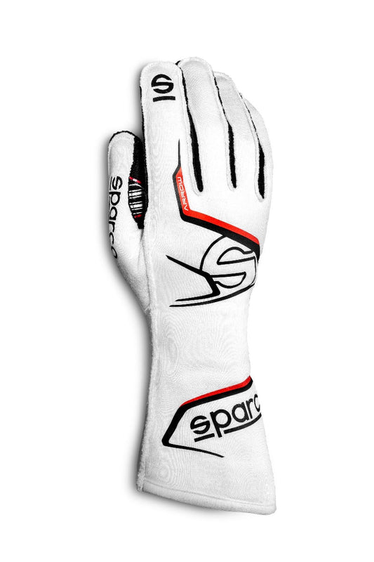 Gants de karting Sparco Arrow blancs