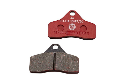 Jeu de plaquettes de frein arrière OTK BSS-BSM4, KZ pour mini kart Rookie