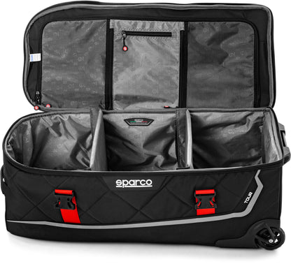 Sparco travel bag large - black/red
