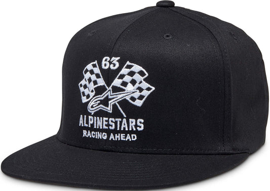 Alpinestars double check flatbill cap black/white