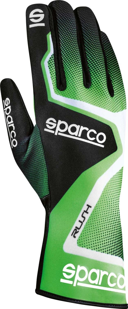 Sparco Rush kart handschoenen Groen / wit