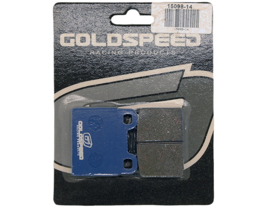 Goldspeed brake pad set D-MAX REAR - KR KART REPUBLIC TYPE