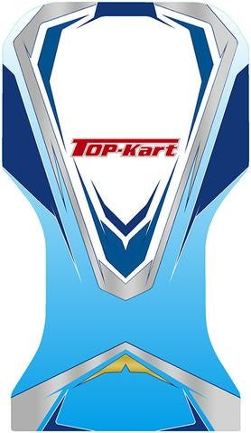 Autocollant de plancher de kart supérieur